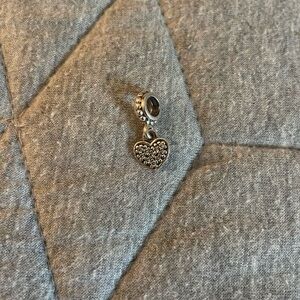 Pandora dangle heart charm